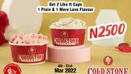 Experience Cold Stone's Exciting Creamy Indulgence this Women's Month