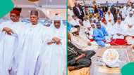 Tinubu, Abba da manya sun halarci auren ɗan tsohon mataimakin shugaban ƙasa a Kano