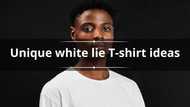 200+ unique white lie T-shirt ideas that will attract attention at a party