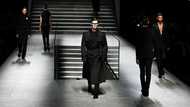 Sober and sleek elegance for Dolce & Gabbana's black-clad men