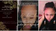 I am ready: Nigerian lady fixes date for her wedding without a groom, shares invitation poster, many react