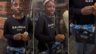 Dad screams as he sees young son returning from party with 6 drinks stuffed inside his bag, video trends