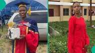 CGPA of lady who wrote JAMB 3 times before gaining admission goes viral online, people react