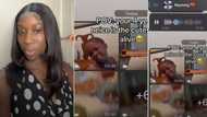 "She's only 4": Nigerian lady plays voice note her bold niece sent on WhatsApp, video captures attention