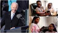Emotional moment Joe Biden invites Nigerian family to White House (video)