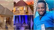 Mummy & daddy, manage this small gift: Comedian Sabinus gifts his parents a cute house in Port Harcourt