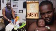 Yomi Fabiyi drags his newborn baby to court over who has rights to breastfeeding, reaches agreement with him