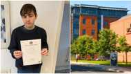 Young man told he'd never talk properly proves doctors wrong as he graduates with a second-class upper