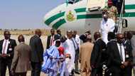 Yanzu Yanzu: Shugaba Buhari ya isa Maiduguri