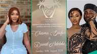 Lady reacts to Davido’s Miami wedding invite after seeing 2 colours guests were barred from wearing