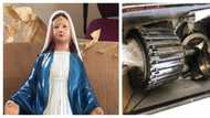 NDLEA in Lagos seizes drugs concealed in statue of Holy Mary, auto parts, releases photos, video