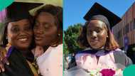 Gospel singer Senwele Jesu gets emotional as daughter graduates from UK university
