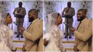 Mercy Chinwo mimics pastor in funny way as she repeats marriage vows, leaves guests laughing hard in video