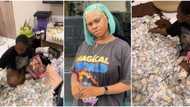 Influencer Mandy Kiss swims in pool of money, other beautiful gifts as she marks 22nd birthday