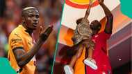 Beautiful momemt Victor Osimhen's goal was announced by his daughter, video