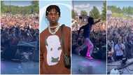 Rema gives Oyinbo fans unforgettable moments as he shut down the Kadetten Fest in Norway, video trends
