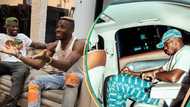 "Which car make I buy for you?" Peter Okoye asks Osimhen on 25th birthday, his response stuns many