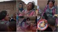 Toyin Abraham shares emotional video as local band members celebrate birthday with her on movie set