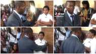 "This is cult marriage": Drama as bride frowns and refuses to hug groom, folds her hands, video goes viral