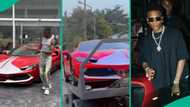 4 hours after Ola of Lagos analysed N1.4bn Ferrari features, Wizkid buys it: "No need to sell one"