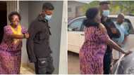 See this guy o, singer Chike's mum becomes emotional as he gifts her car for Christmas, prays for him in video