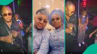 Pero Adeniyi’s husband dances with 2baba’s daughter in fun video, Nigerians react: “Peace of mind”