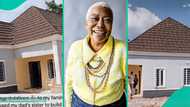Nigerian lady builds houses for her 3 brothers, sparks social media praise