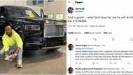 Mixed reactions as Davido prays for fans after acquiring N240m 2021 Rolls Royce