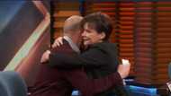 Emotional moment man reunited with a policewoman who saved his life over 20 years ago