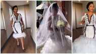 Bride rocks beautiful transformative dress made in 3 days, fashion lovers in awe