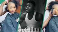 Mohbad: Young Nigerian lady shaves all her hair to mourn late singer, video warms heart