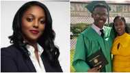 Mum celebrates son's graduation from secondary school with cute photo with him, people say she looks younger
