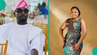 Adeniyi Johnson pranks wife about acting unclad, her reaction causes laughter: "Make she calm down"