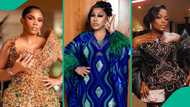 Video showing how Iyabo Ojo, Funke Akindele, Mercy Aigbe welcomed Rita Dominic draws reactions