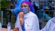 BREAKING: History made as Aisha Buhari visits Senate chambers, mission revealed