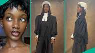 Nigerian lady graduates from law school, shares message for struggling students