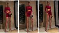 "She is perfect": Tall lady with long legs almost touches the ceiling as she stands, video goes viral