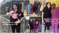 "Beautiful": Young Nigerian man takes his Oyinbo girlfriend home, introduces her to his family in lovely video