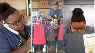 Young waitress who assisted elderly customer to feed himself in restaurant gets N6.5m scholarship reward