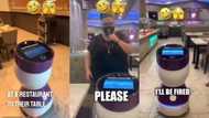 "I will be sacked": Robot waiter gets angry to customer who blocks its way, video goes viral on TikTok
