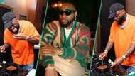 "This man like food, see mouth": Fans react as Clip of Davido eating Bread and Ewa Agoin goes viral