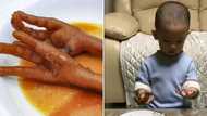 Viral video of little Asian boy’s reaction to cooked chicken feet has the internet laughing out loud