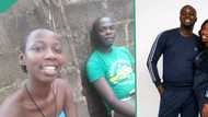"We were happy": Nigerian couple who stayed in empty building years back flaunt their cute growth