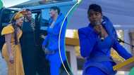 Annie Idbia meets the first lady of Zimbabwe as she speaks at conference, video melts hearts
