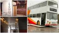 Single dad who couldn't afford a house turns bus into home for him & daughter, shows off its lovely interior