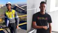 God saw something in me: Young man celebrates getting a job after making right career choice