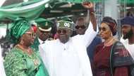 Tinubu's daughter sends important message to father on first day at work