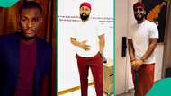 Who wore it better? Man generates buzz after recreating Nollywood actor Alexx Ekubo's look