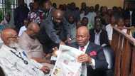 Akwa Ibom election: Akpabio defeated PDP's Ekpenyong, was robbed of victory - Justice Hafizu declares