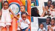 Imade Adeleke pays Davido's lawyer's son Nate a visit as he celebrates 2nd birthday, shares cute photos